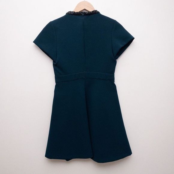 Maje Guimet Accent Collar Babydoll Dress Size Small - Picture 4 of 9